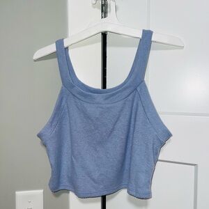 Elegant Lavender Crop Top